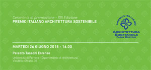 Fassa Bortolo Premio Architettura Sostenibile 2018