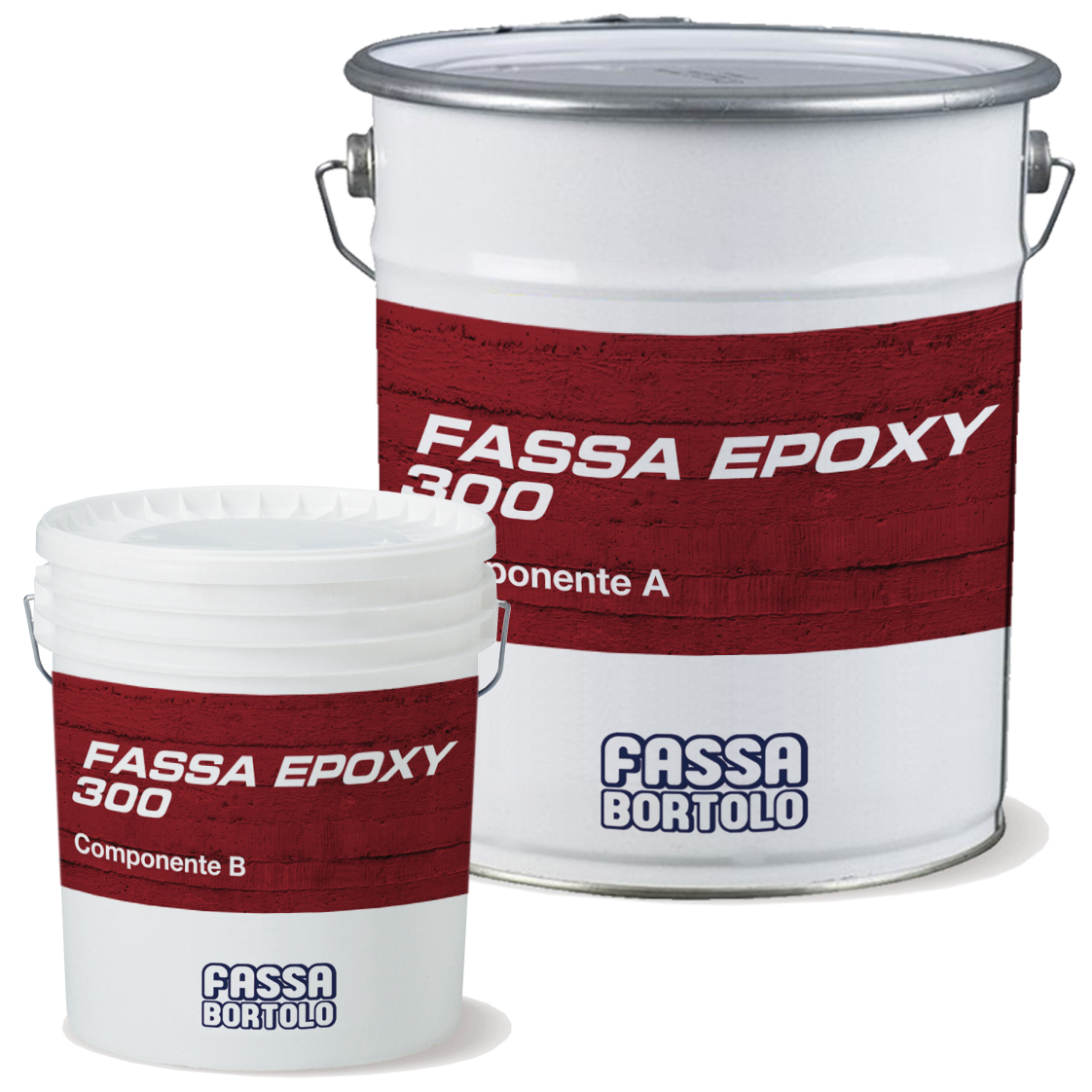FASSA EPOXY 300: Resina epossidica bicomponente per riprese di getto strutturali e sigillatura di fessure