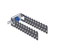 Accessori: GYPSOTECH® STAFFA REGISTRABILE SILENS 50... - Sistema Gypsotech®