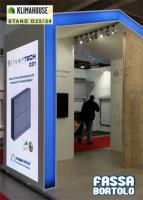 Lastra Silvertech 031 allo stand Fassa Klimahouse 2017