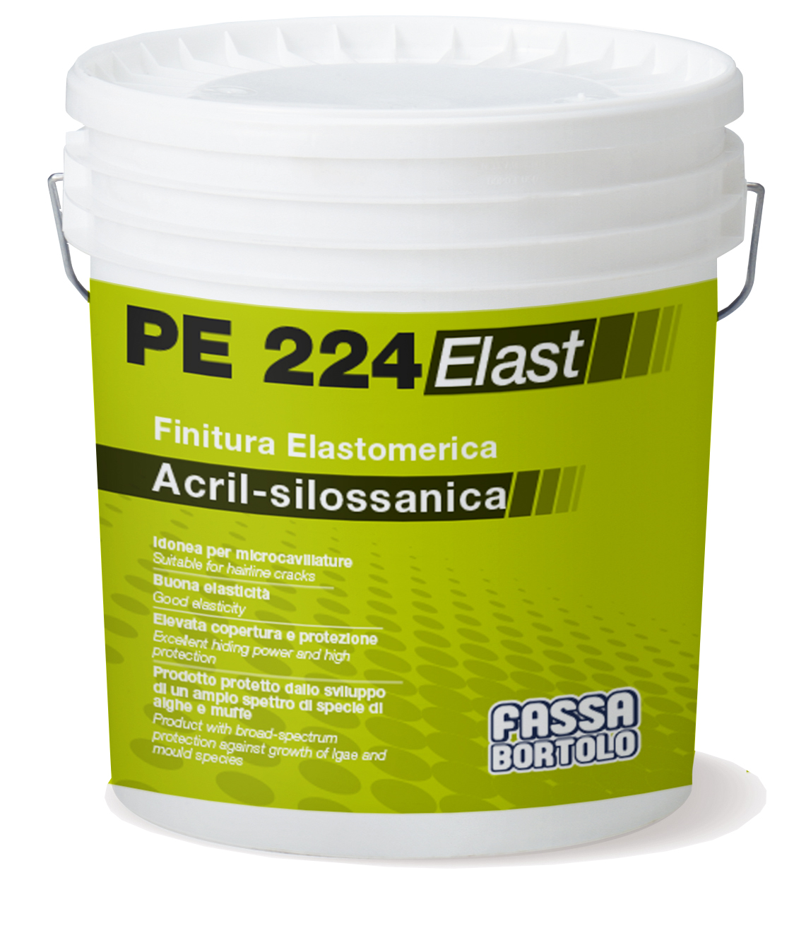 PE 224 ELAST: Finitura elastomerica acril-silossanica