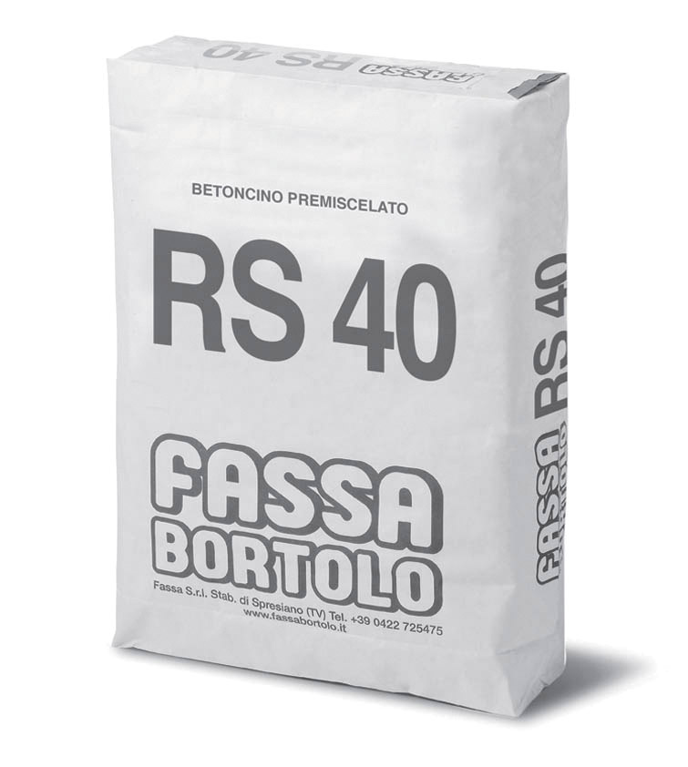 BETONCINO RS 40: Betoncino premiscelato