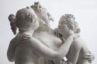 Restauro Tre Grazie Canova - particolare