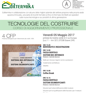 Fassa ed Ediltermika - corso architetti