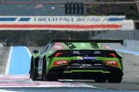 La Lamborghini targata Fassa Bortolo al GT Open in Francia