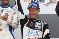 Thomas Biagi sul podio del GT Open International