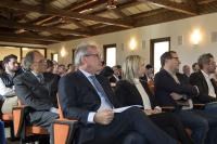 La platea alla conferenza stampa Legambiente Fassa