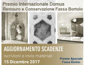 Proroga Premio Domus Restauro Fassa Bortolo - progettisti e imprese di restauro