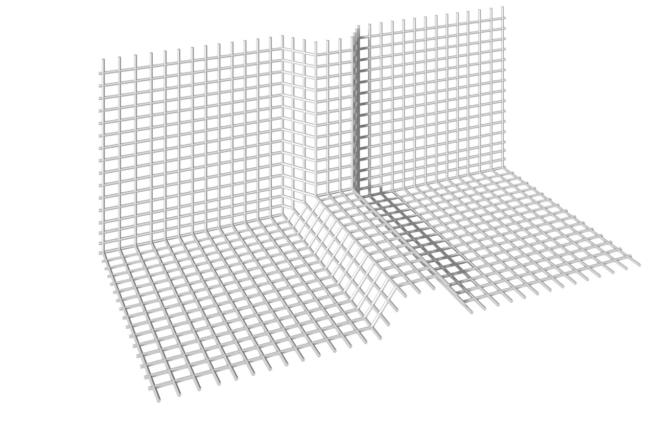 RETE DI ARMATURA PREFORMATA SU DUE LATI