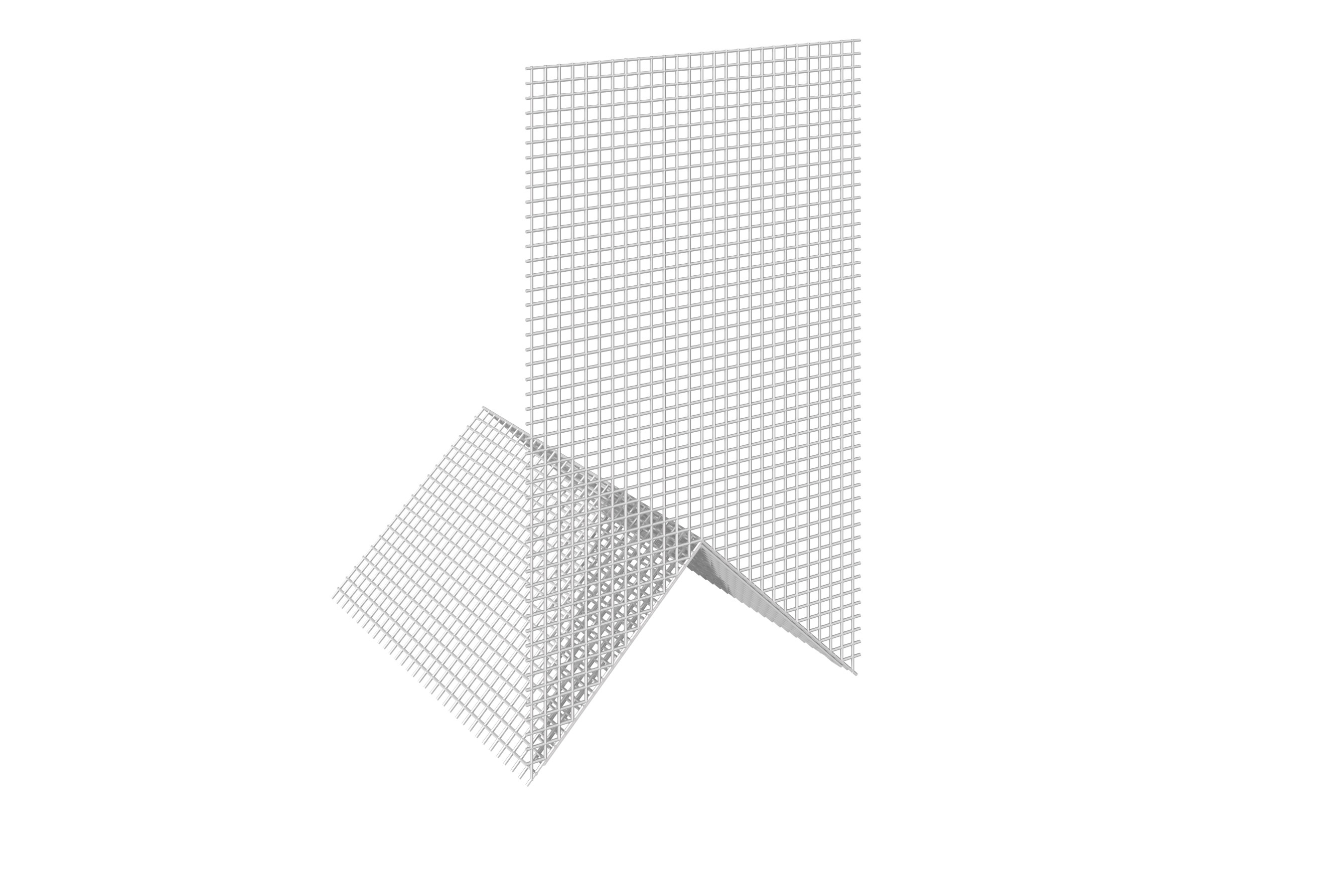 RETE DI ARMATURA SAGOMATA PER ANGOLI
