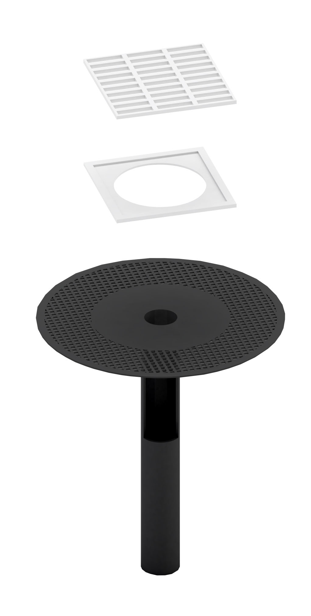 SCARICO VERTICALE PER SISTEMI AQUAZIP®